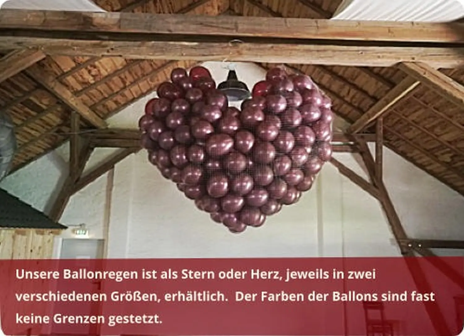 Ballon Moments - Dekoration -  Ballon in Herzform